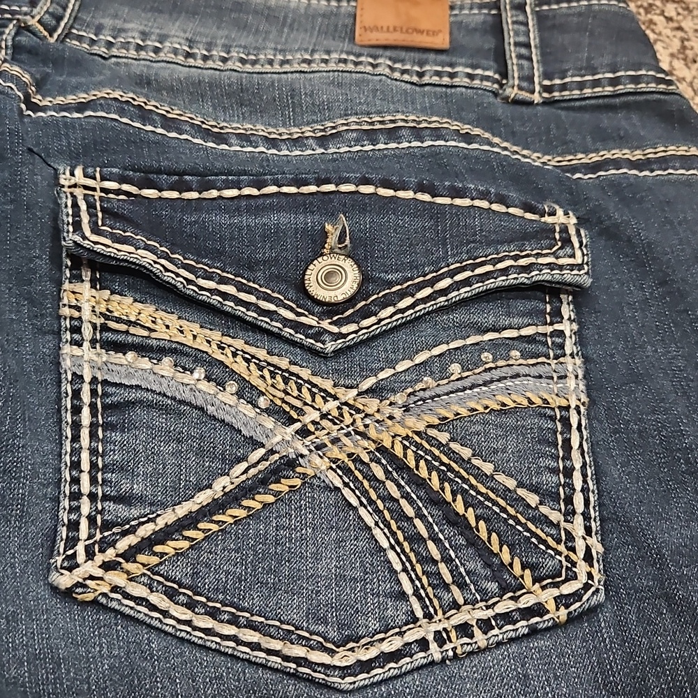 Wildflowers Women's Blue Jeans Size 18 Long - Picture 11 of 12